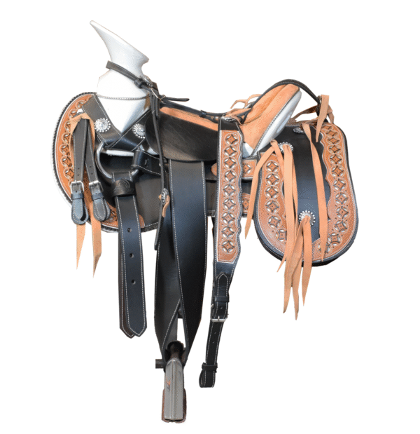 MONTURA CHARRA FINA ESFERAS CON CANTINAS Y HERRAJE DE ALUMINIO