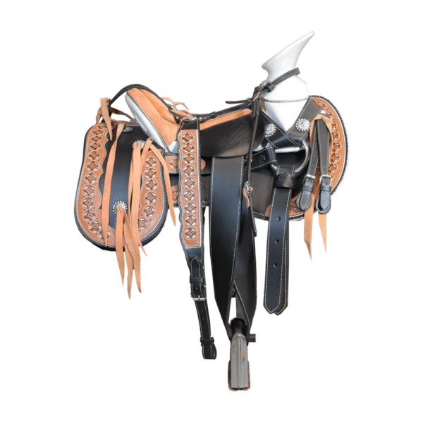 MONTURA CHARRA FINA ESFERAS CON CANTINAS Y HERRAJE DE ALUMINIO