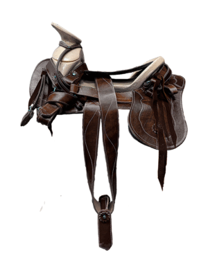 MONTURA VAQUETA SENCILLA CON CANTINAS