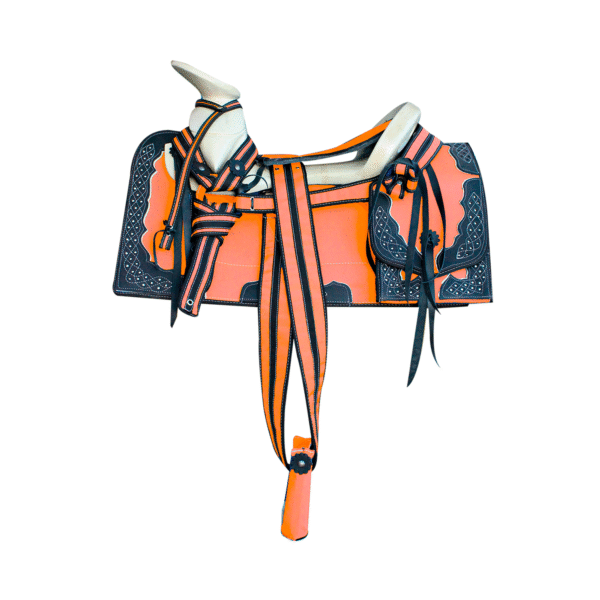 MONTURA CUADRADA DE LONA NARANJA MONTURA CUADRADA DE LONA