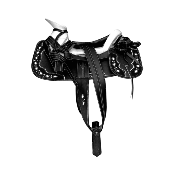 MONTURA REDONDA CUERO RECUPERADO GUARDAS DE COLOR NEGRA MONTURA REDONDA CUERO RECUPERADO GUARDAS DE COLOR