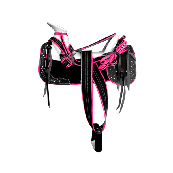 MONTURA REDONDA CUERO RECUPERADO ROSA MONTURA REDONDA CUERO RECUPERADO