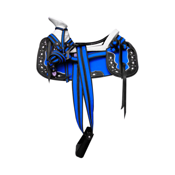 MONTURA REDONDA DE LONA AZUL MONTURA REDONDA DE LONA