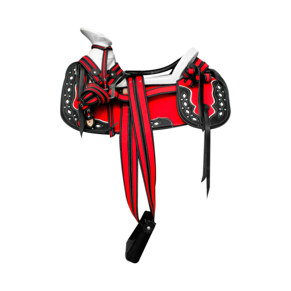 MONTURA REDONDA DE LONA ROJO MONTURA REDONDA DE LONA