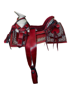 MONTURA VAQUETA CUADRADA ESFERAS