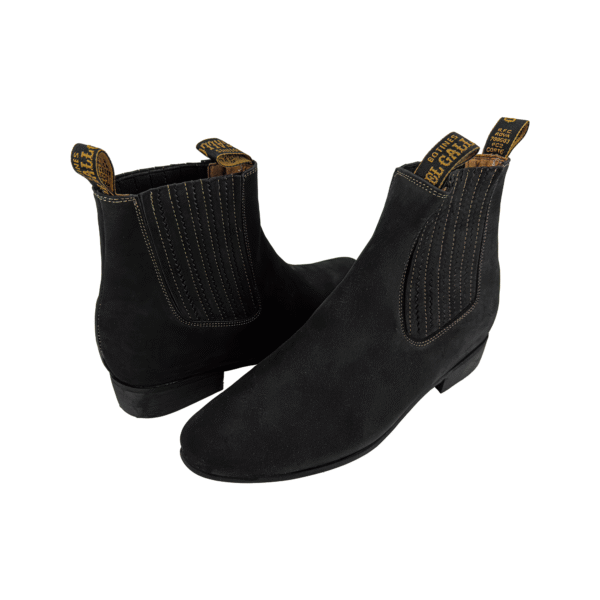 Botin Charro Nubuck Negro