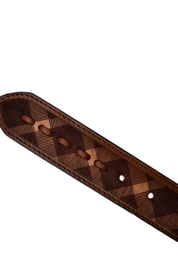 Cinturón Córcega Miel con una Costura