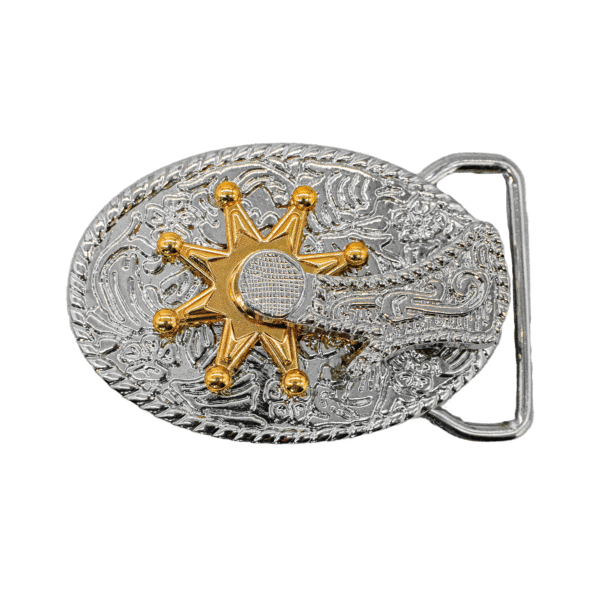 Hebilla Espuela Infantil Plata