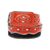 CINTURON DE CHARRO CON DECORACION DE PELO