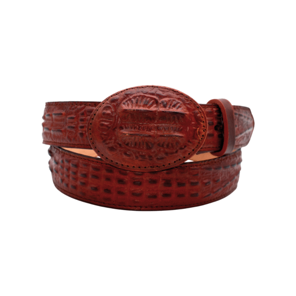 Cinturón Grabado Exótico