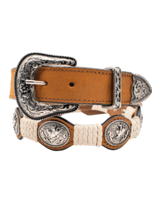 CINTURON DE MUJER CON CORCHO TRENZADO