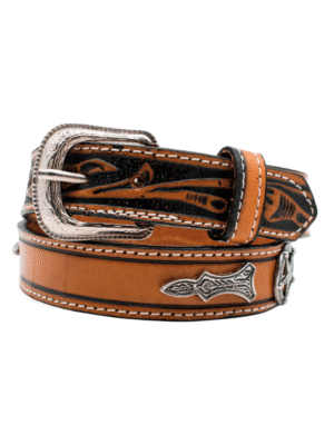 CINTURON DE NIÑO SHERIFF EN COLOR MIEL