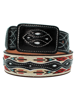 CINTURON CHARRO SACABOQUEADO
