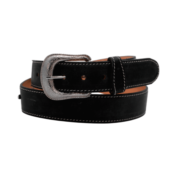 Cinturon Sheriff de Vaqueta con Estoperol