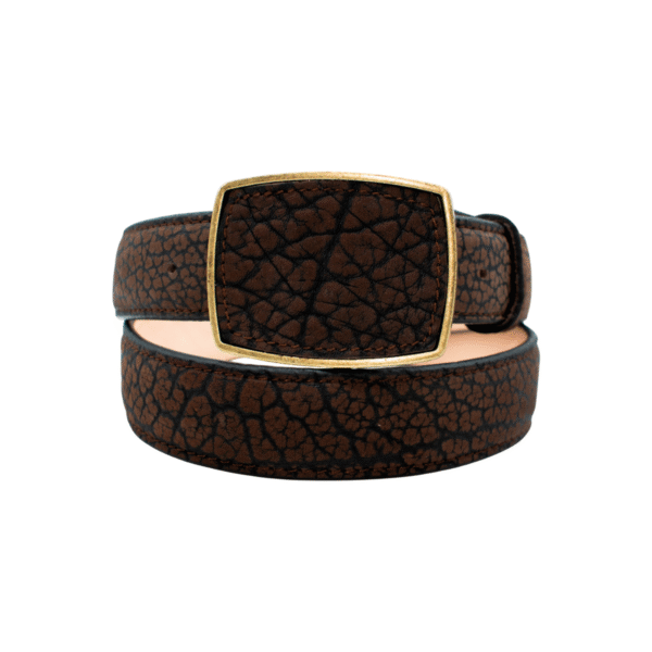 Cinturon Cuello de Toro con Hebilla