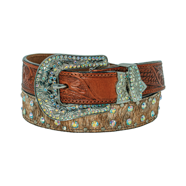 CINTURON DE MUJER VAQUERO CON PIEDRAS