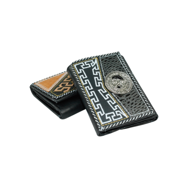 Cartera Navajeada Triple