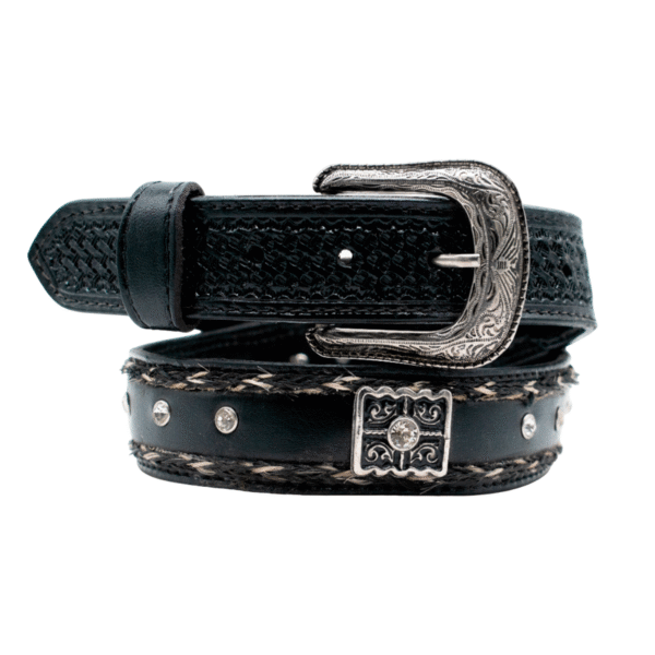 CINTURON DE MUJER JULIO CON PIEDRA CON GREEN