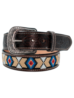 Cinturón Bordado Imitación Chaquira