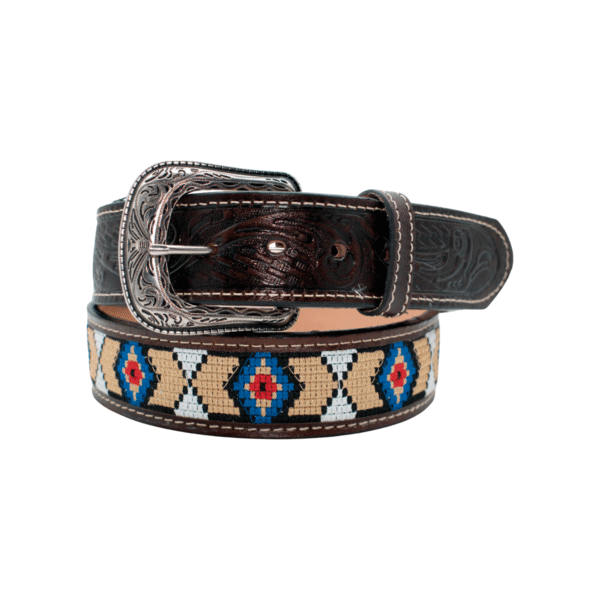 Cinturón Bordado Imitación Chaquira