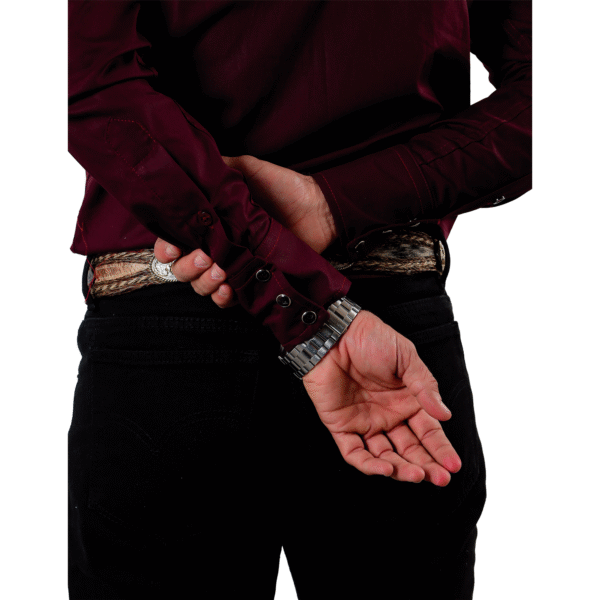 Camisa de Caballero Básica Vino