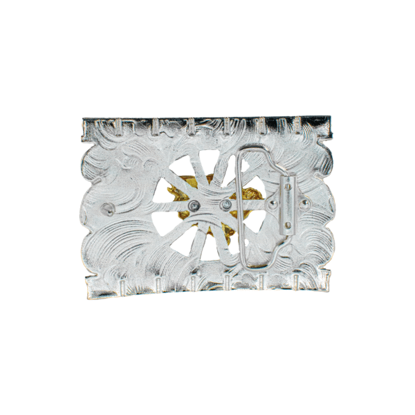 Hebilla Navojoa Grecas Oro/Plata