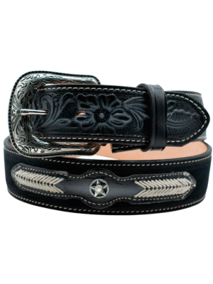 Cinturón Nobuck con estrella