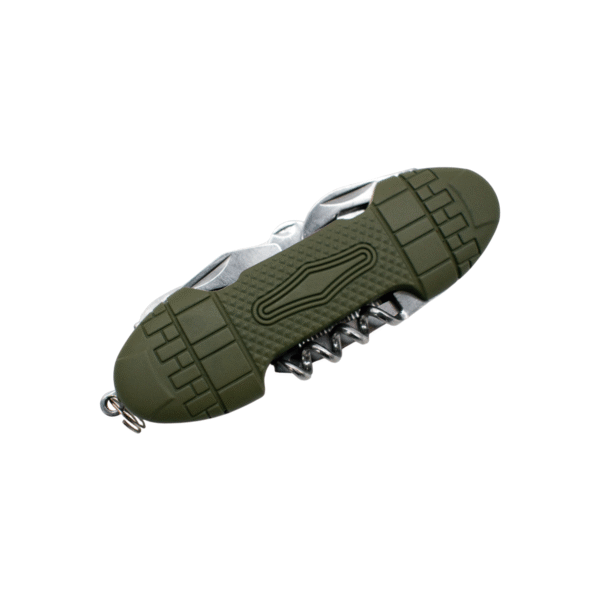 Navaja 12 Usos Mango Rubber Verde