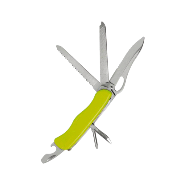 Navaja 6 Usos Cacha de Plastico Verde