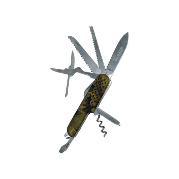Navaja 11 Usos Cacha Camuflajeada