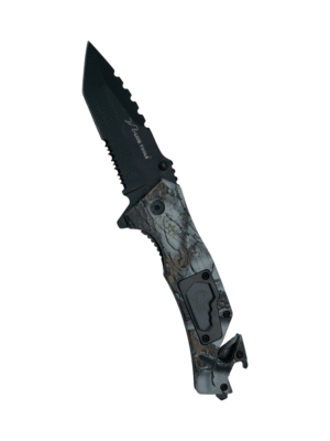 Navaja Cacha Camuflaje Hoja Pavonada