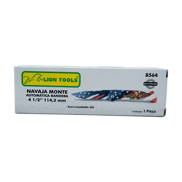 Navaja de Monte Automatica Bandera