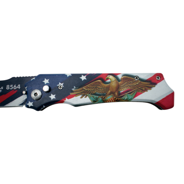 Navaja de Monte Automatica Bandera