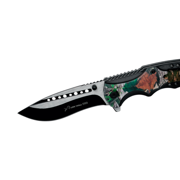 Navaja Monte Camuflaje con Cuerda