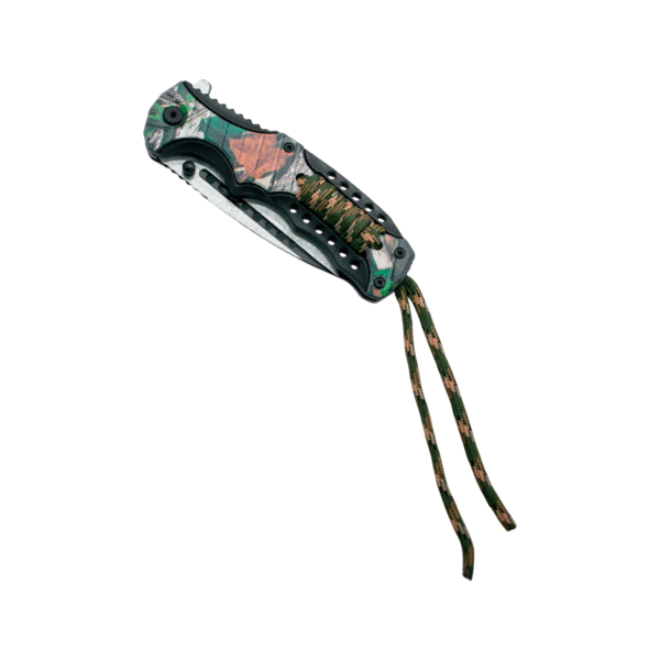 Navaja Monte Camuflaje con Cuerda