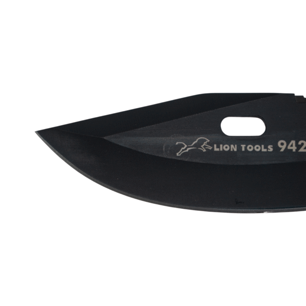 Cuchillo Monte Hoja Pavonada Negro