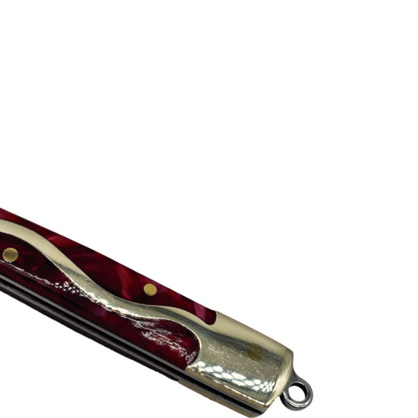 Navaja Monte con Mango Concha Roja