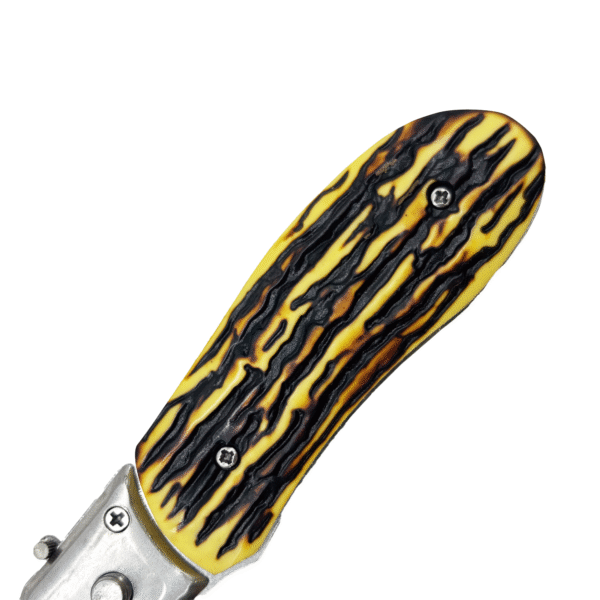 Navaja Monte Mango Tipo Hueso Automatica