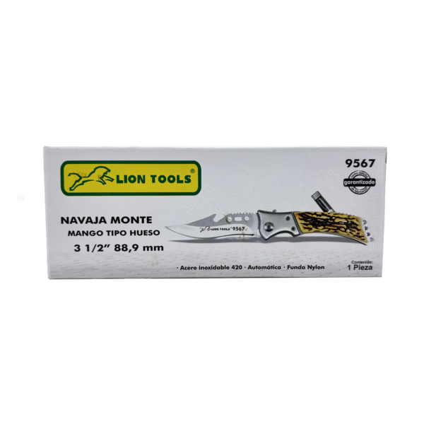 Navaja Monte Mango Tipo Hueso Automatica