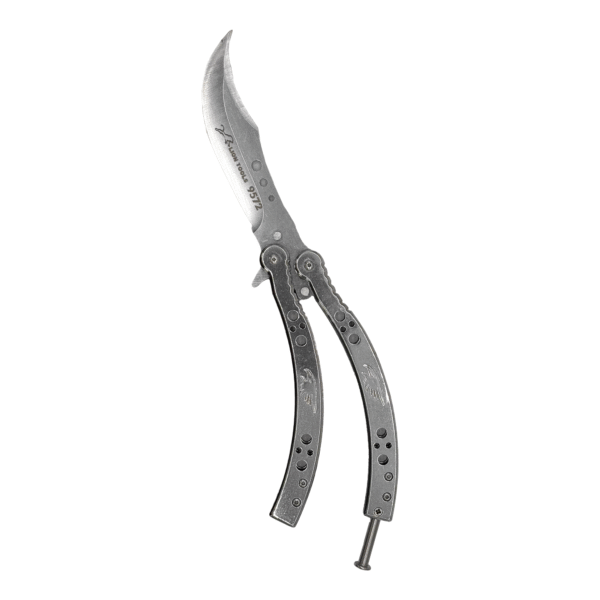 Navaja Monte Tipo Mariposa Plata