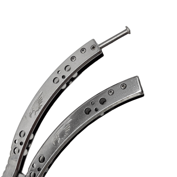 Navaja Monte Tipo Mariposa Plata