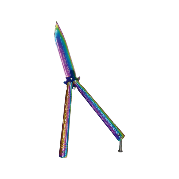 Navaja Monte Tipo Mariposa Tornasol