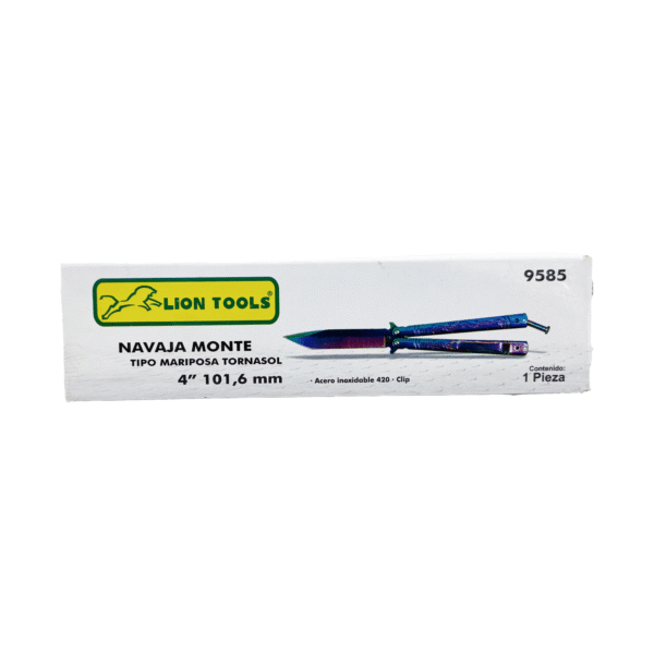 Navaja Monte Tipo Mariposa Tornasol