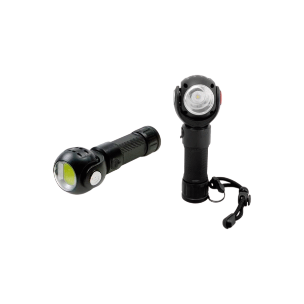 Linterna Recargable de Aluminio 360º