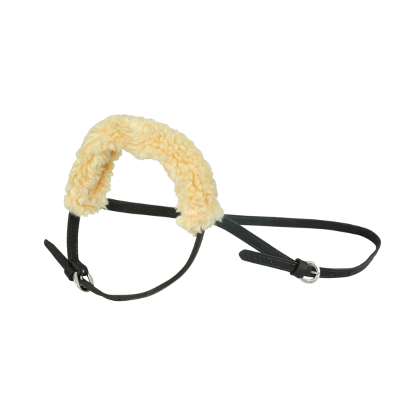 Bozal de Piel con Peloche de Borrega