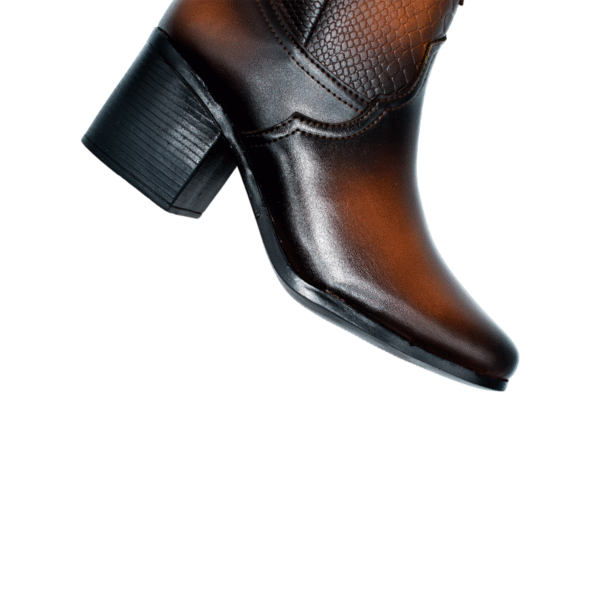 Botin Grabado Exotico Piton