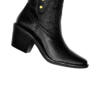 Botin Cincelado Negro