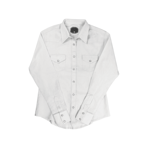 Camisa de Dama Básica Blanca