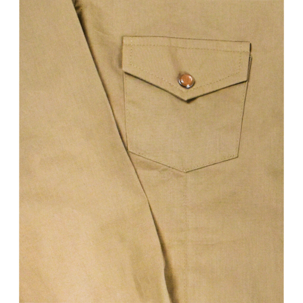 Camisa de Dama Básica Café