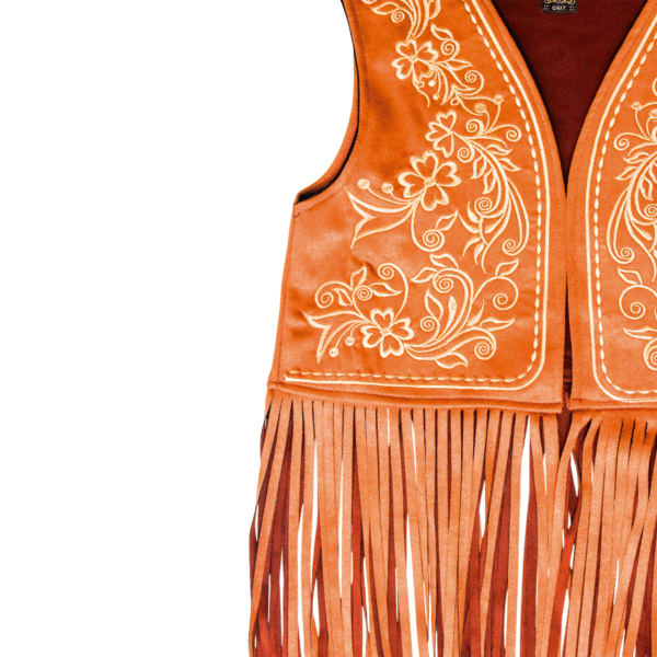 Chaleco Bordado Blanco